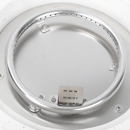 20.07'' H x 21.25'' W Concrete Propane Outdoor Fire Pit Table with Lid