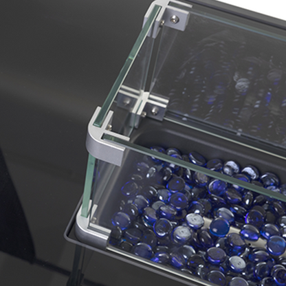 Ericah 21'' H x 43'' W Outdoor Fire Pit Table with Lid