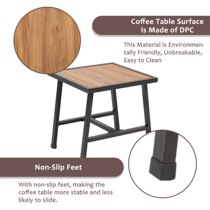 Mignonette Polyethylene (PE) Wicker 2 - Person Seating Group