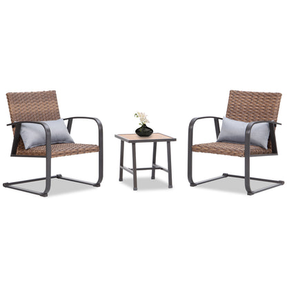Mignonette Polyethylene (PE) Wicker 2 - Person Seating Group