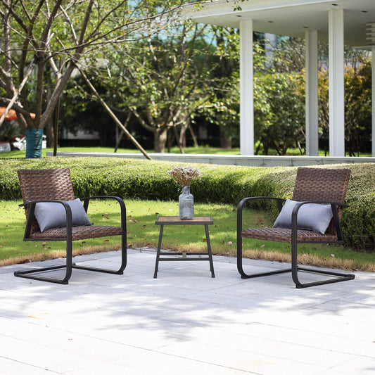 Mignonette Polyethylene (PE) Wicker 2 - Person Seating Group