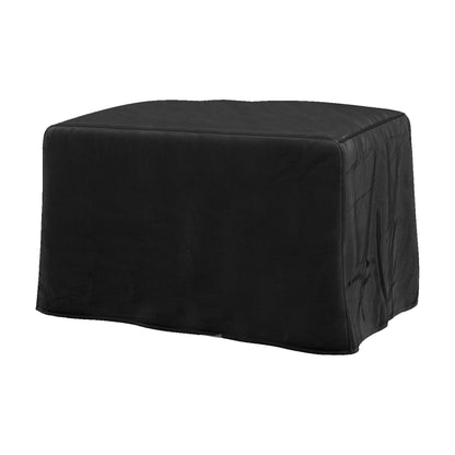 Dalisa 25'' H x 43'' W Outdoor Fire Pit Table with Lid