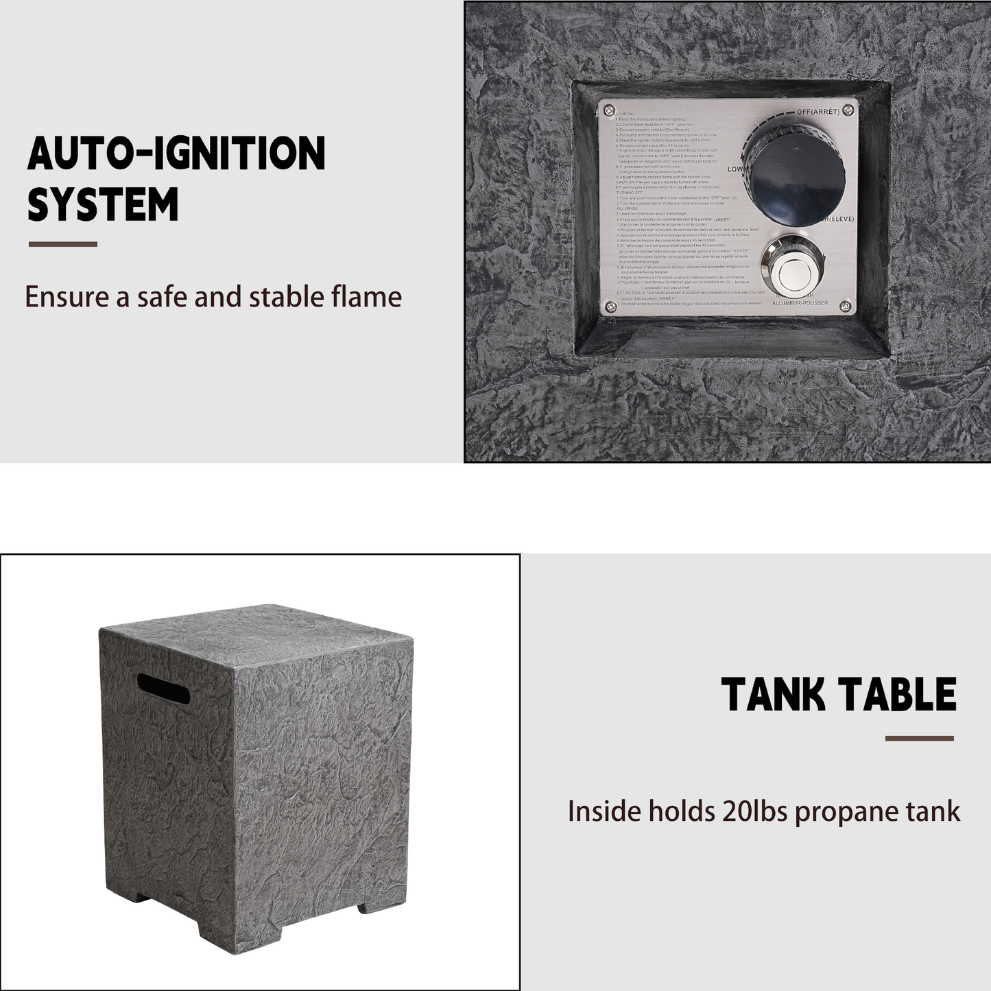 Black Rectangular Slate Fireplace