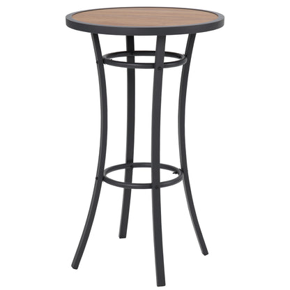 23.6'' L x 23.6'' W Outdoor Bar Table