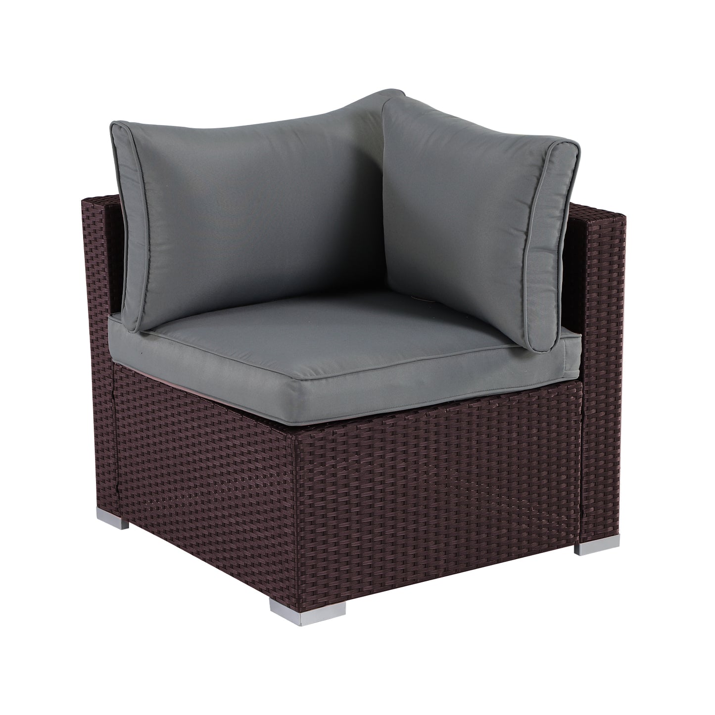 110.2'' Steel Outdoor Patio Sectional