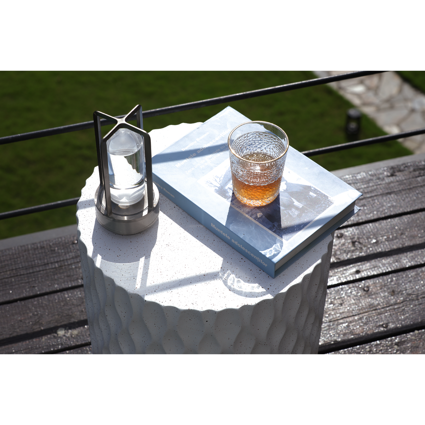 Round Lace Side Table