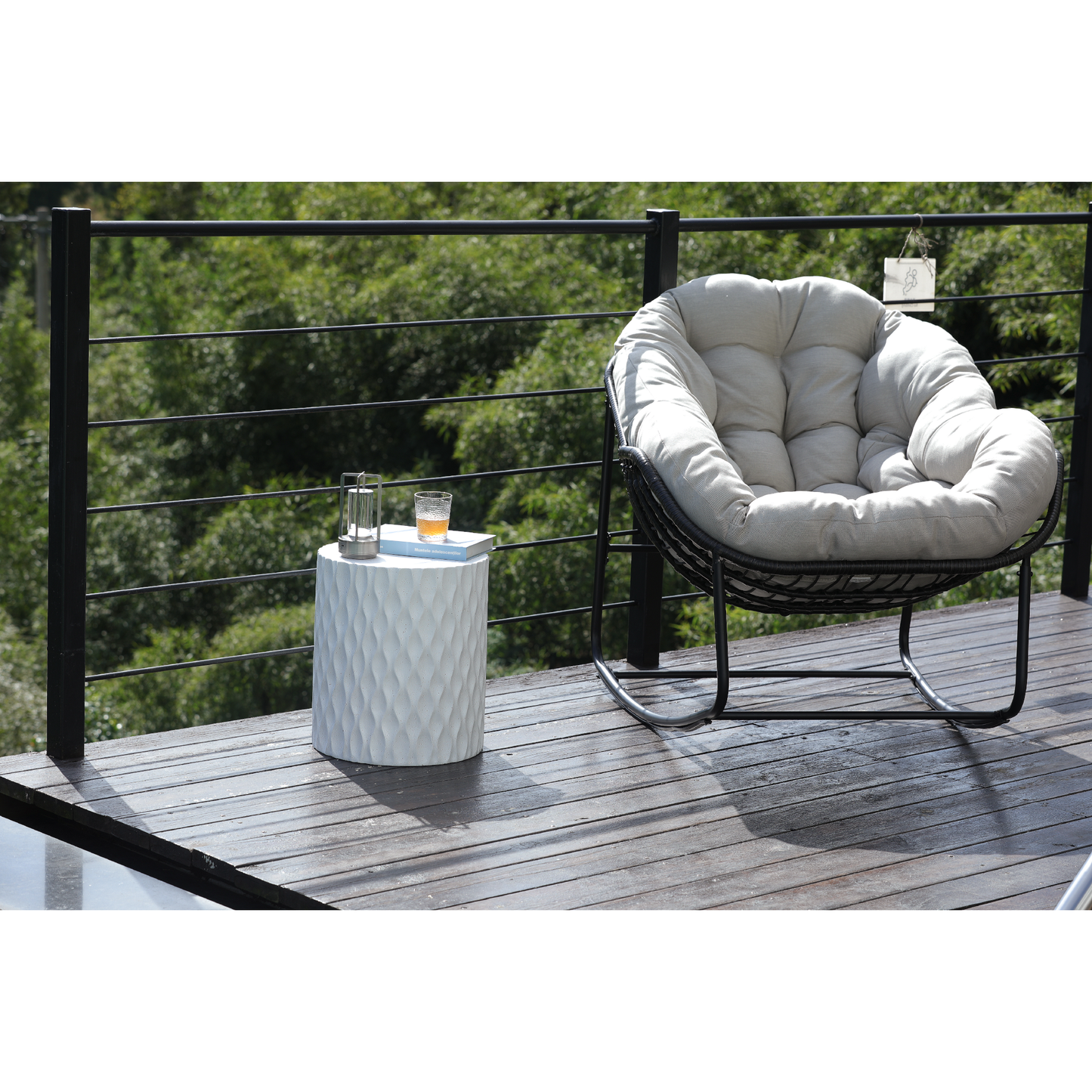 Round Lace Side Table