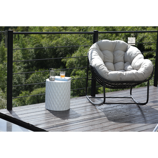 Round Lace Side Table