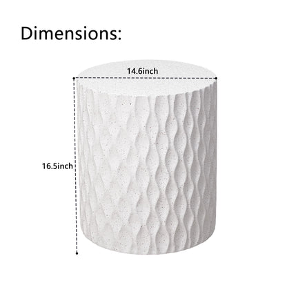 Round Lace Side Table