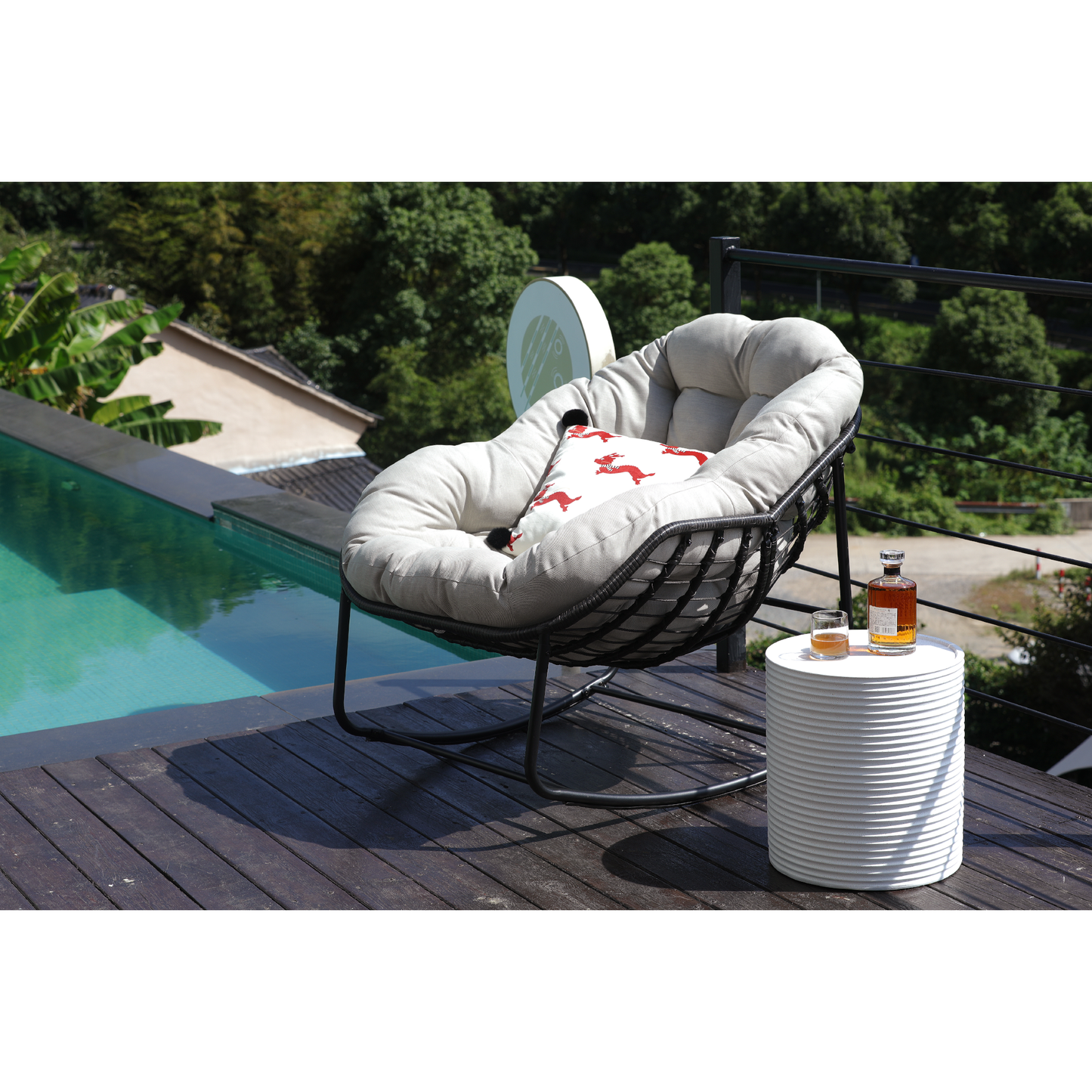 Round Multi-tier Circle Side Table