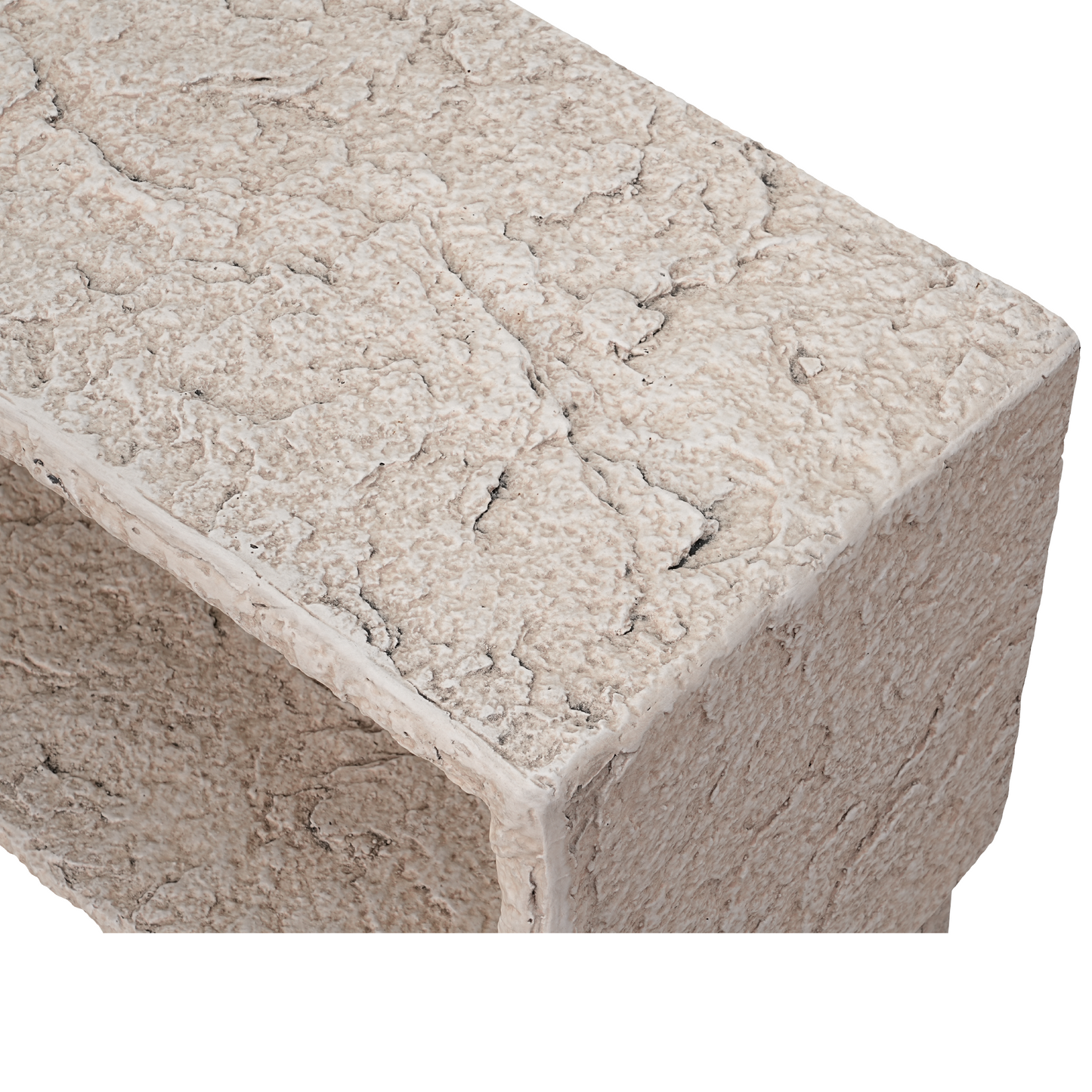 26.4" Vintage Metal Side Table with Open Storage Shelf – Industrial End Table, Sturdy for Use as Coffee Table or Nightstand