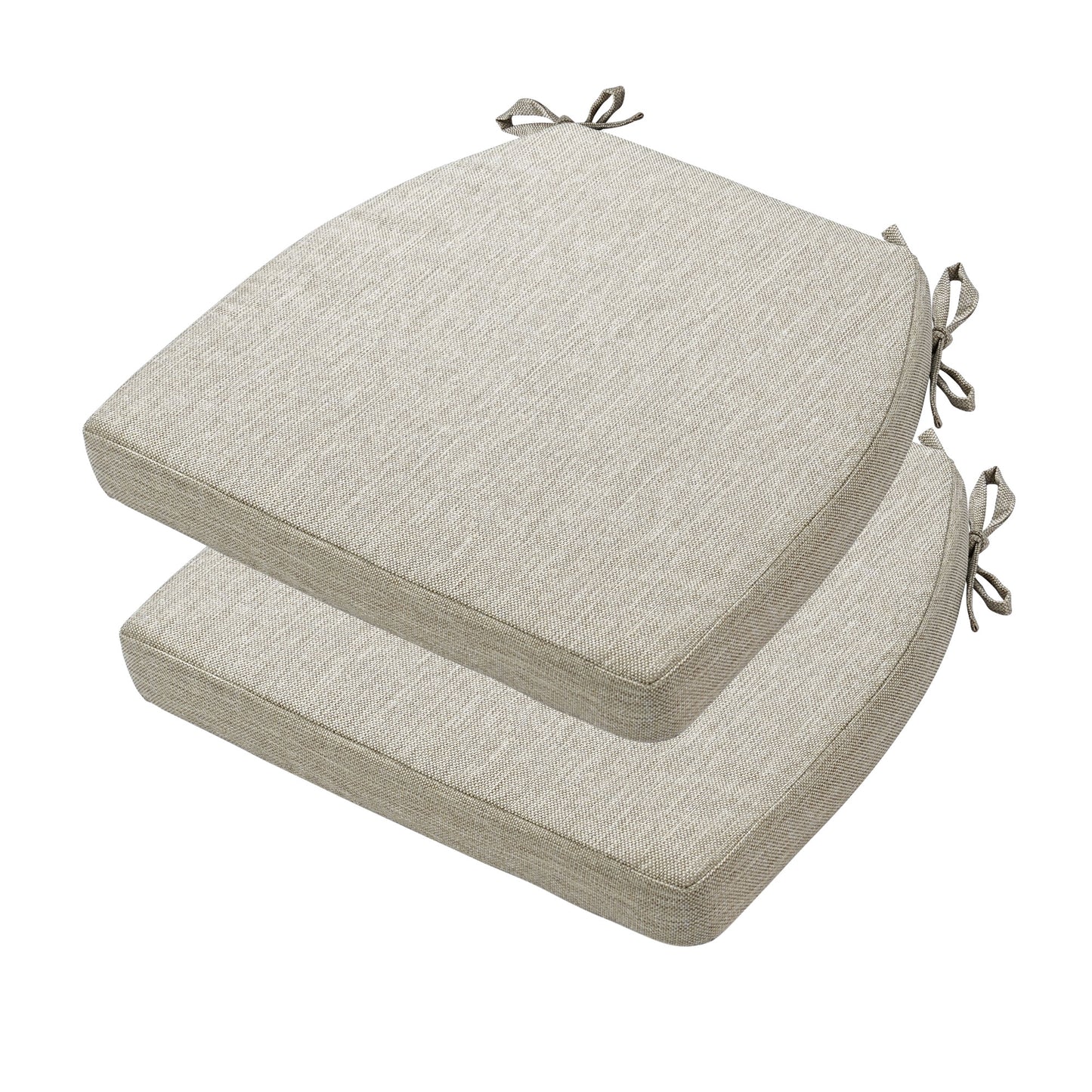 17-inch Depth Beige Trapezoidal Cushion