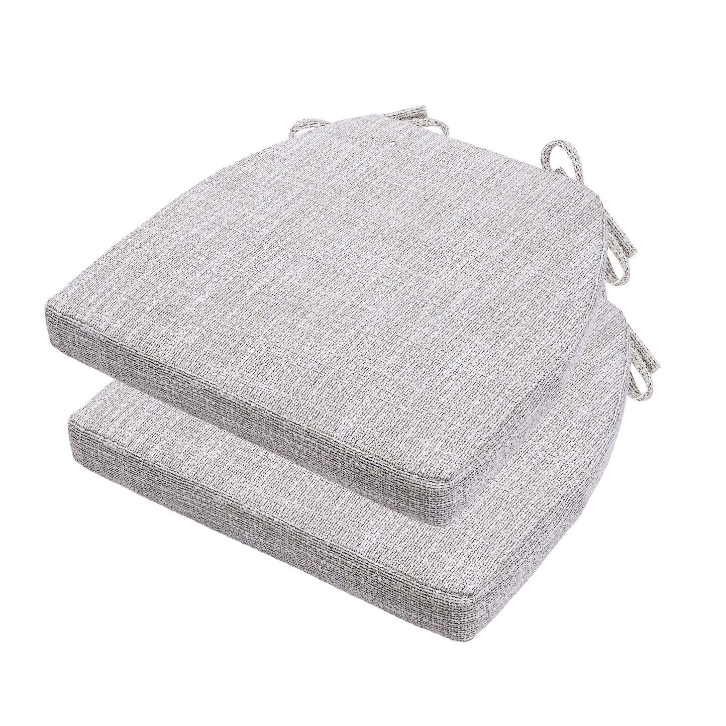 17-inch Depth Begie Trapezoidal Cushion