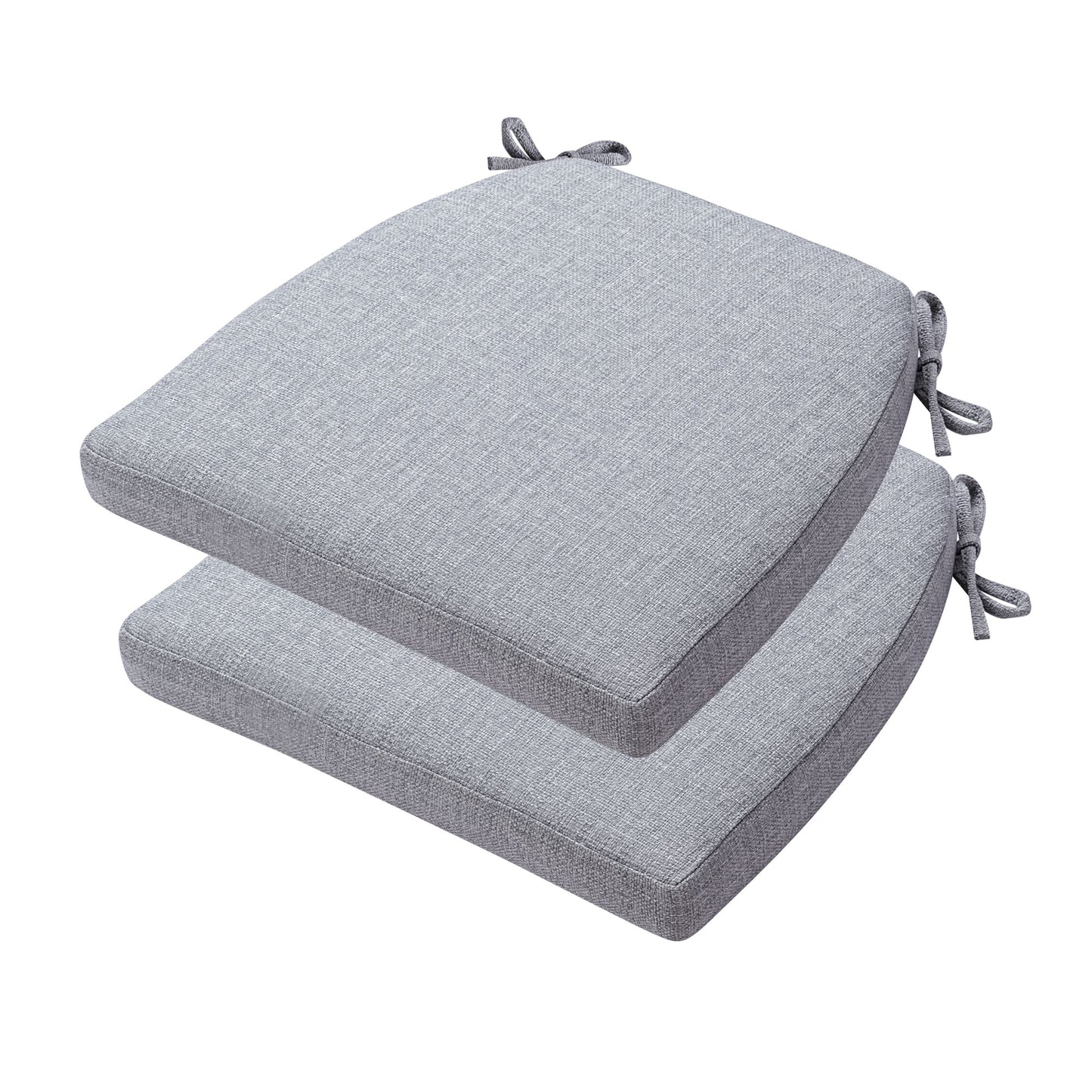 17-inch Depth Light Gray Trapezoidal Cushion
