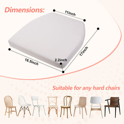 17-inch Depth Beige Trapezoidal Cushion