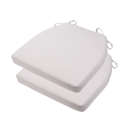 17-inch Depth Beige Trapezoidal Cushion