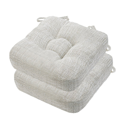 16.5-inch Depth Beige Square Cushion
