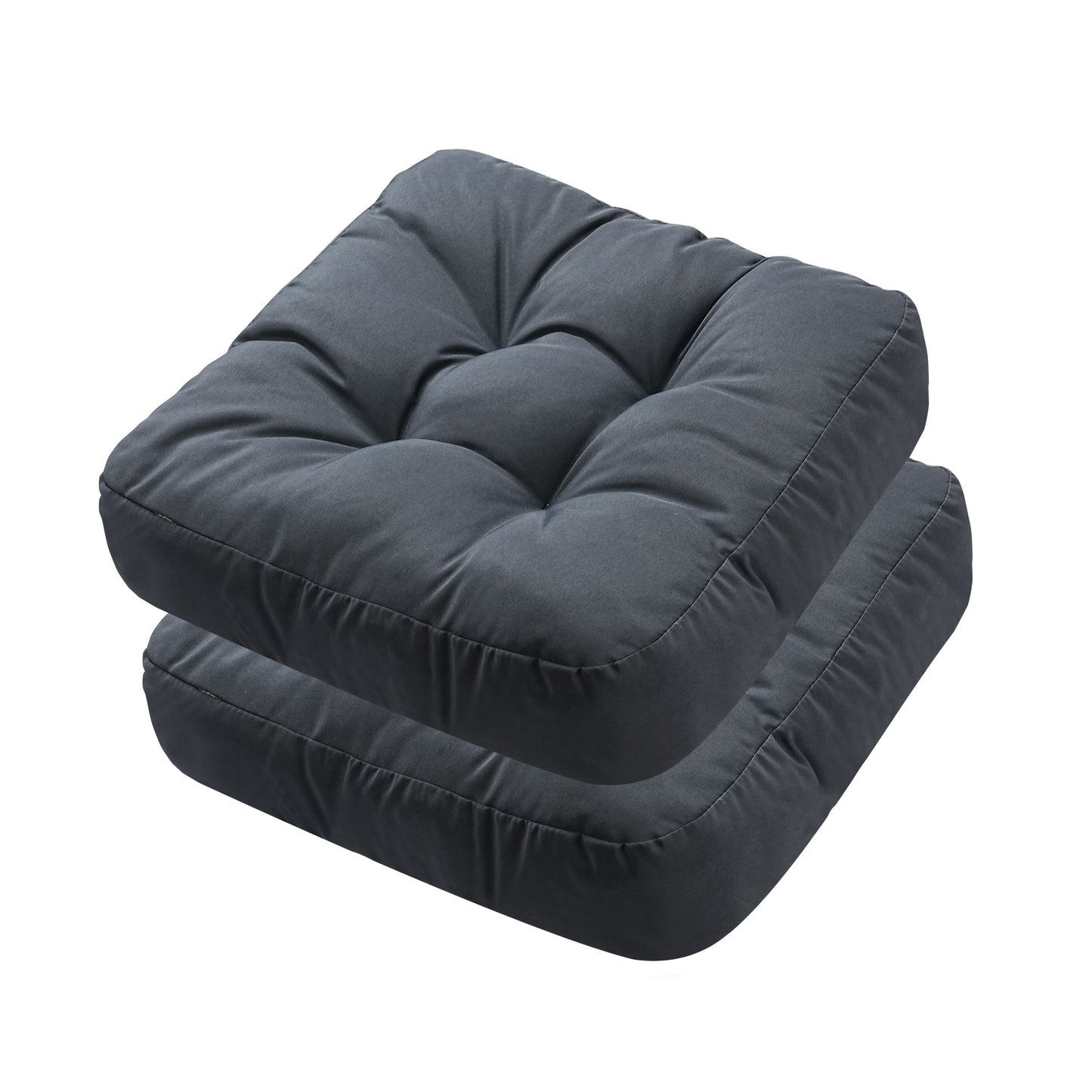 16.5-inch Depth Dark Gray Square  Cushion