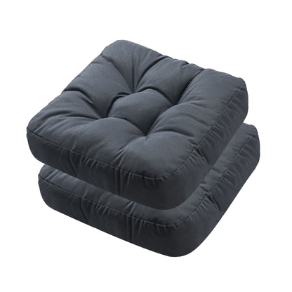 16.5-inch Depth Dark Gray Square  Cushion