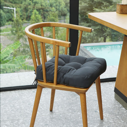 16.5-inch Depth Dark Gray Square  Cushion