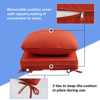 Outdoor Sunbrella Seat/Back Cushion