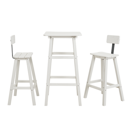 2 - Person 21.65'' L Outdoor Standing Height Table Set