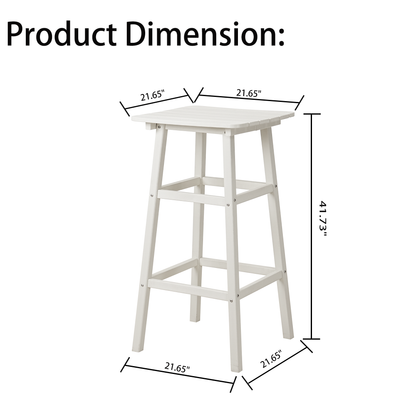 Rhonisha 21.65'' L x 21.65'' W Outdoor Table